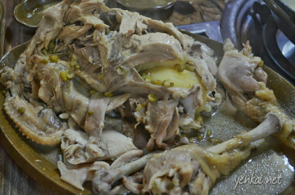 Stuffed chicken, now this was very good