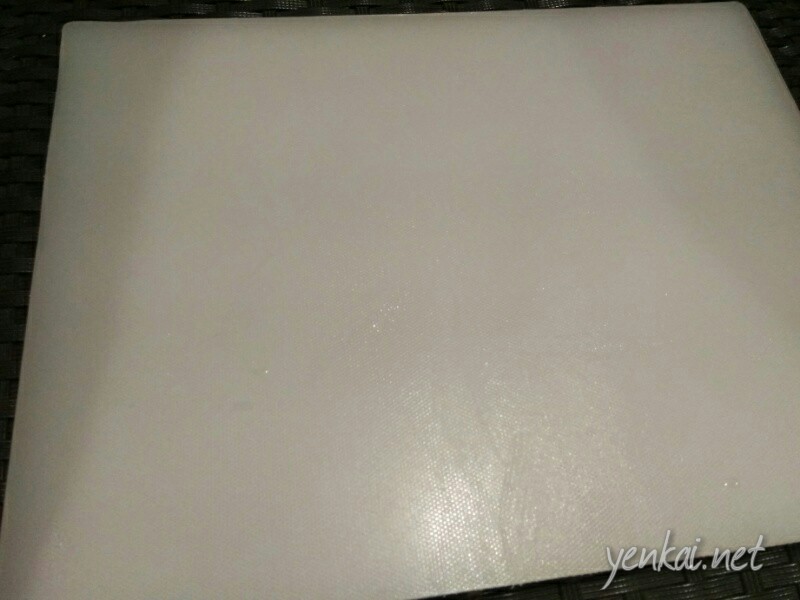 Very large piece of typical HDPE chopping board