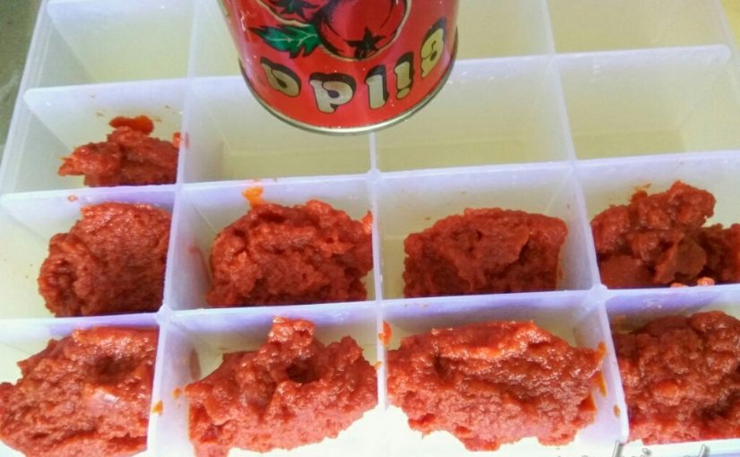 Kitchen Hack: storing tomato paste