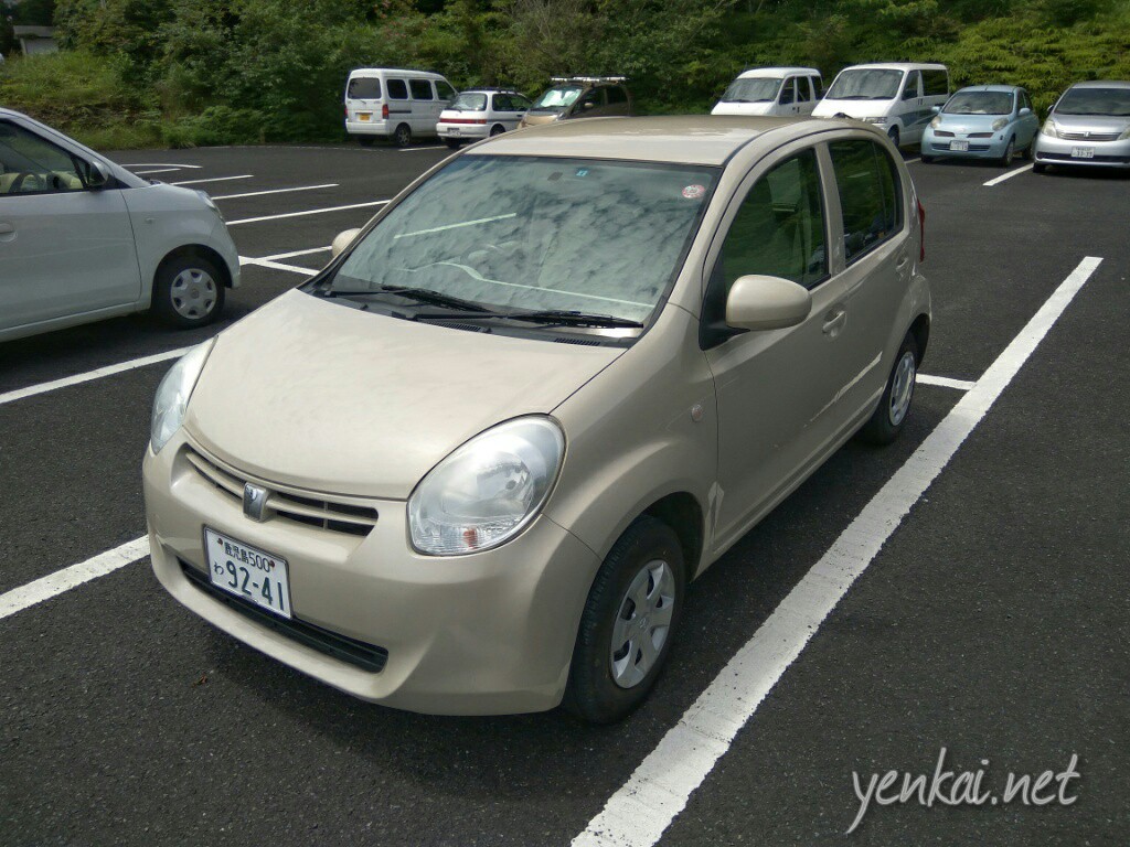 Renting a car in Japan