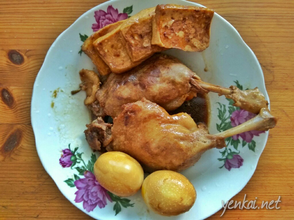 Quick Meal – Braised duck with porridge