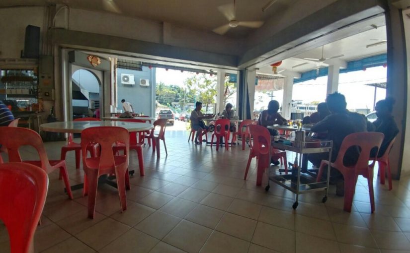 North-South highway lunch stop – Bukit Gambir